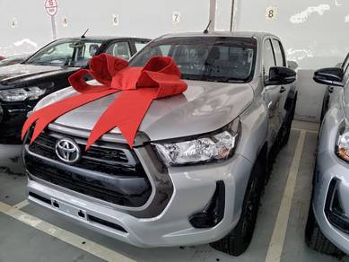 New Toyota HILUX 2.4 Readystok/Fulloan/Rebate