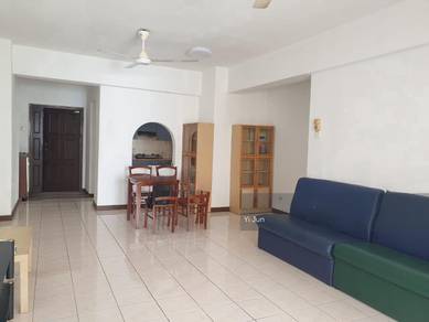 Vista Komanwel A, Fully Furnished, 3 Rooms & 2 Bathrooms @ Bukit Jalil