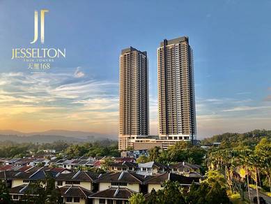 Exclusive Jesselton Twin Tower Highend Condo 2 carpark Sunset seaview