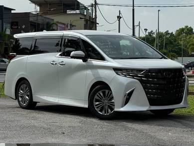 GRADE 4.5 HUD UNREG 2024 Toyota ALPHARD 2.5 Z