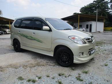 Toyota AVANZA 1.5 G (A) Original Stickers