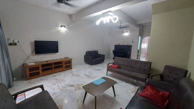 Ipoh garden terrace house for rent furnished move in condition town