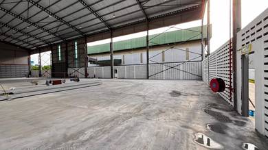 .🟥TIAJ Alam Jaya, 600amp🟥Detached Factory, LA 43k sf, Ceiling 52ft