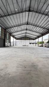.🟥TIAJ Alam Jaya, 600amp🟥Detached Factory, LA 43k sf, Ceiling 52ft