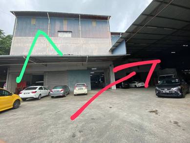 1.5 Story Factory/ Warehouse @Kampung Baru Balakong【no CF】Affordable!