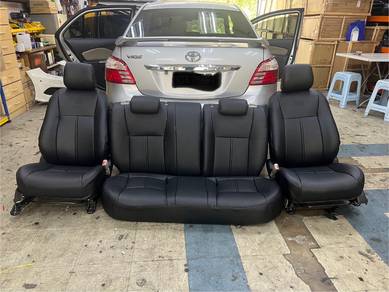 Toyota vios semi leather seat cover