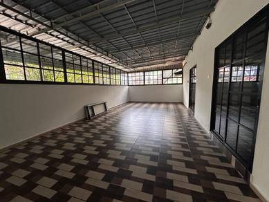 Bercham Double Storey Corner House For Rent Ipoh Perak