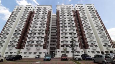 Pangsapuri De Bayu Setia Alam 900sqft 100% LOAN
