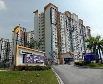 Pangsapuri De Palma 100% Loan Freehold Strata 800sqft 2 Parking