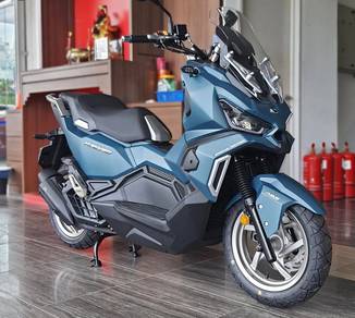 SYM HUSKY ADV 150 scooter baru TM KLANG