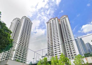 Mont Kiara Pines🌳1375sf📍Mont Kiara✅P/RENO✅Full LOAN✅0%,Low D/Pay🔥