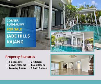 Jade Hills Kajang Corner Bungalow 🏊‍♂️ Freehold + Private Pool Gem