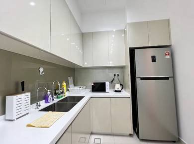 3 Bilik Kajang Condo Baru【Full Loan & Full Furnish】Dkt KTM & Uni!!