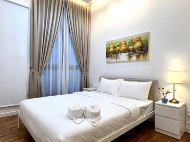 3 Bilik Kajang Condo Baru【Full Loan & Full Furnish】Dkt KTM & Uni!!