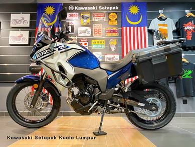 Versys-x250😱KAWASAKI😱FULL 😱BANK😱READY😱biru