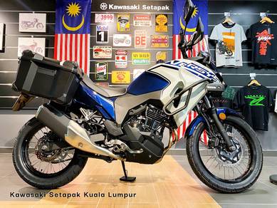 Versys-x250😱KAWASAKI😱FULL 😱BANK😱READY😱biru