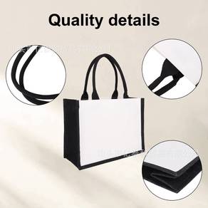 Laminated Canvas Tote