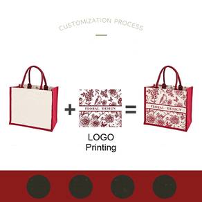 Laminated Canvas Tote