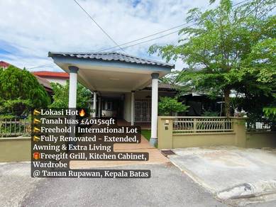 [Taman Rupawan Kepala Batas] Bungalow House Fully Renovated Extended😱