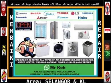 Repair washing machine,Fridge CHILLER Freezer,PETI
