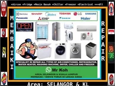 Repair washing machine,Fridge CHILLER Freezer,PETI