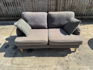 5ft Highback Deep Sofa 2 Seater Fabric