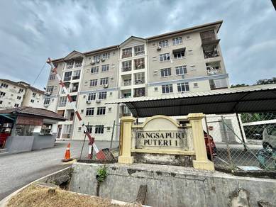 FULL LOAN‼️ Pangsapuri Puteri 1, Bandar Damai Perdana Cheras