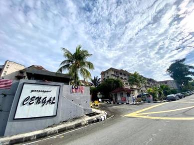 Pangsapuri Cengal, Tmn Cheras Hartamas | Partly furnished | Ground Flo