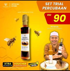 Madu Tualang Asli Viral. Madu Hutan Nah Honey. KKM