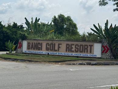 TANAH 2 LOT BUNGALOW BANGI GOLF RESORT, BANDAR BARU Bangi