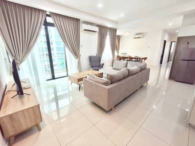 Fully Furnished Rivervale Condominium near Tunku Putra Borneo school