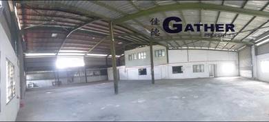 1.5 Storey Detached Factory For Rent, Menglembu, Ipoh