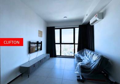 Urban Suite 650sqft High Floor Full Furnished 2 Carpark Jelutong