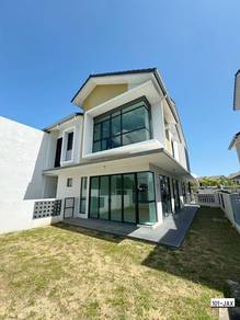 Facing Open Laman Lake Side Bandar Bukit Raja 2 Sty Semi  DHouse Sales