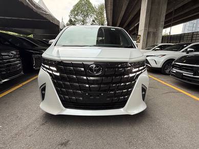 Toyota ALPHARD 2.5 Z H/U Dis 360V Roof TV S/R