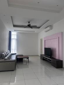 Dua Menjalara Condo-Renovated, 3 Carparks, Partly Furnished, Facing KL