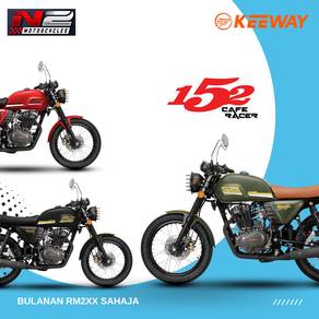 Keeway Cafe Racer 152 | klasik gaya retro ✨