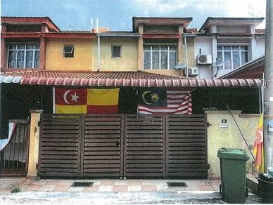 cheap below market 2 storey terrace taman raja uda port klang