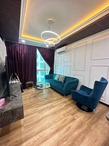 Fully Furnished, High Floor Condominium @ MetroCity Square, Kuching.