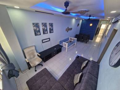 FULL LOAN - Level Rendah Apartment Bistaria Ukay Perdana-Rumah Cantik