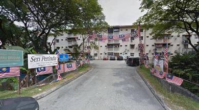 Seri Perindu Apartment🎈3R2B1CP Partial Furnished Reno unit Available