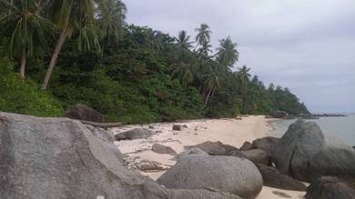 [ MERSING ] LAND Pantai Telok Pak Kaleh, Pulau Pemanggil - FRONT BEACH
