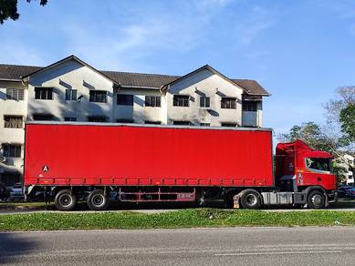 Lori Sewa 1 2 3 5 10 tan 40ft lorry treler trailer