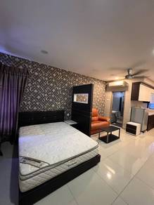 Larkin Studio Fully Furnished 10 mins to CIQ Kebun Teh JB Town Zennith