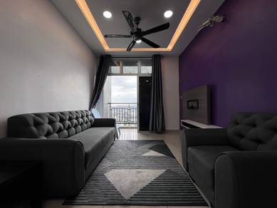 Larkin SKS Habitat 10 mins to CIQ / Kebun Teh / JB Town / 2Bedroom