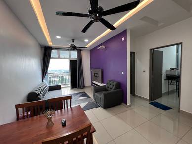 Larkin SKS Habitat 10 mins to CIQ / Kebun Teh / JB Town / 2Bedroom