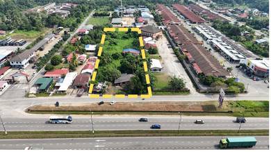 2EKAR TANAH PERTANIAN di PERMATANG BADAK TEPI JALAN UTAMA KUANTAN