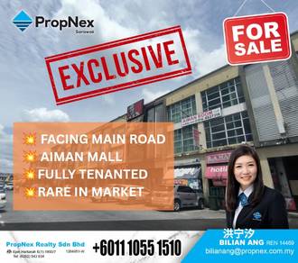 Aiman Mall Shoplot Facing Main Road @Kota Samarahan