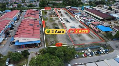 Taman Sri Ehsan,Kepong KL 4 Acres Freehold Industrial Land For Sale