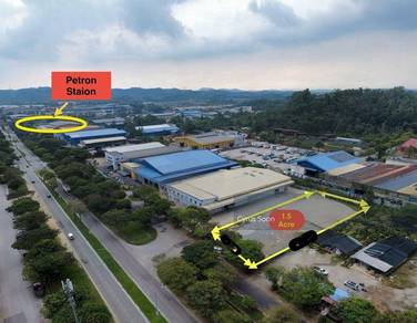 1.5 Acre Freehold Industrial Land For Sale Bukit Beruntung , Serendah